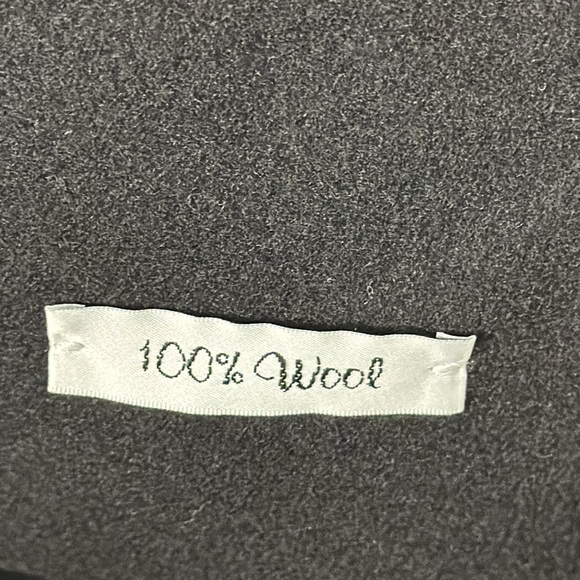 NWT Larry Levine wool coat 16 black - Picture 3 of 7